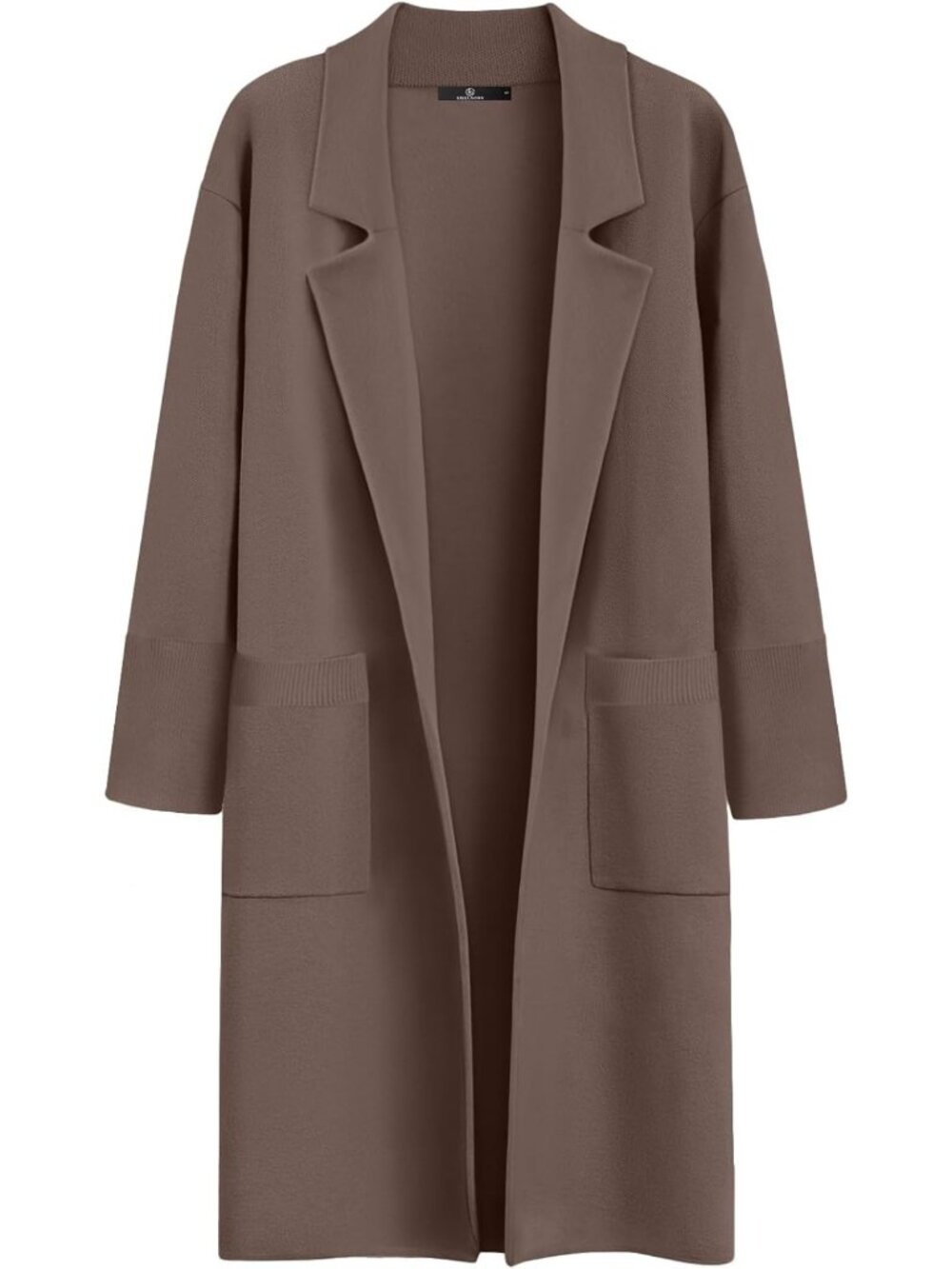 Chic Women's Oversized Long Cardigan Sweater Jacket - Fall Trench Coat Style